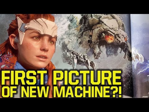 Horizon Zero Dawn DLC - FIRST PICTURE OF NEW MACHINE?! OR SOMETHING ELSE? (Horizon DLC Frozen Wilds)