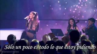 Ariana Grande -Just a little bit of your heart- Traducida Letra en español