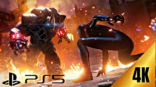 Spider-Man: Miles Morales vs. Rhino | PS5 Walkthrough Gameplay 4K Ultra HD