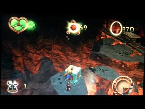 Jak & Daxter: The Precursor Legacy HD (PS3) Playthrough pt15 Volcanic Crater Exploration