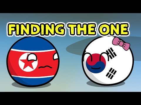 北朝鮮は一人だ - カントリーボール (North Korea is alone - Countryballs)