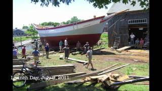 preview picture of video 'Building the Pinky Schooner Ardelle.'