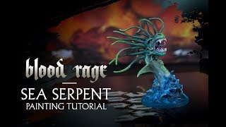 Blood Rage Painting Tutorial: Sea Serpent