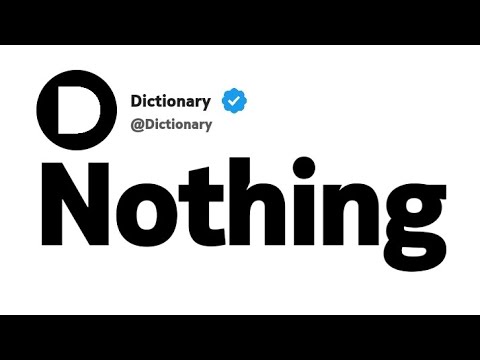 Antonyms For Nothing