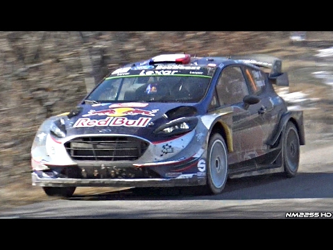 2017 Ford Fiesta RS WRC PURE Sound in Action @ Rallye Monte Carlo!