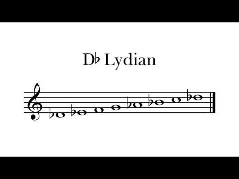 Db Lydian Mode