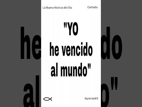 LA BUENA NOTICIA DEL DIA. CANTADA