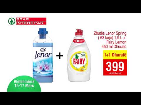 Tronditet Spar! Çmime si kurrë më parë! Nga data 15 - 17 mars nuk do gjeni më lirë sesa Spar!
