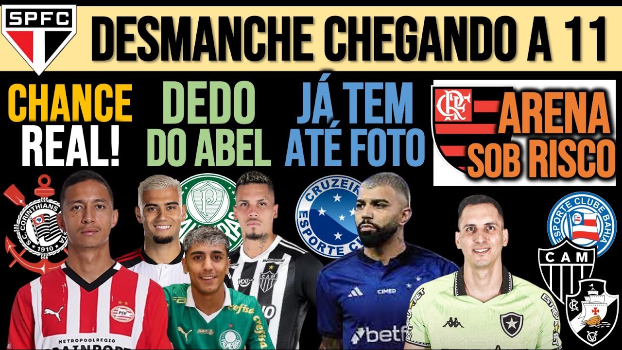 FAXINA NO SP! GABI JÁ FEZ FOTO! LATERAL DO PSV NO TIMÃO! PQ LEILA ABRIU COFRES! FLA, CAM, BOT, BAH