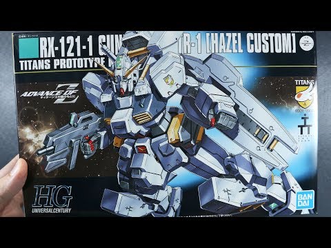 HGUC ガンダムTR-1 ヘイゼルカスタム UNBOXING (HGUC Gundam TR-1 Hazel Custom UNBOXING)