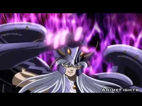 CDZ Hyoga de Cisne Vs Minos de Griffon em português