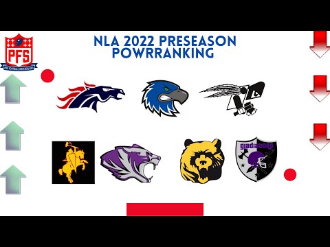 NLA 2022 Preseason Powerranking (PFS Podcast #20)