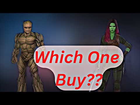 Gamora & Groot New Uniform Review - Marvel Future Fight