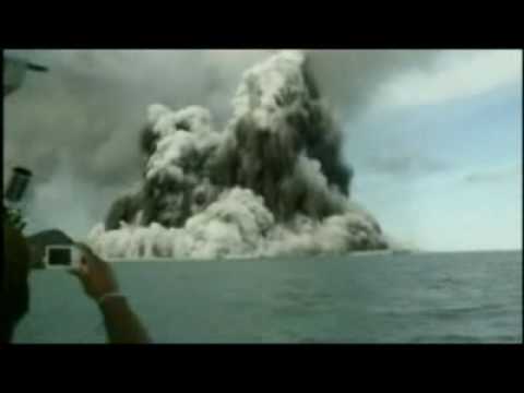 Tonga:  Untersee-Vulkan bricht aus,Undersea Volcano Erupts,汤加海底火山爆发