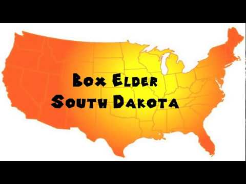 How to Say or Pronounce USA Cities — Box Elder, South Dakota