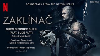 Kadr z teledysku Plát, bude plát [Burn Butcher Burn] tekst piosenki The Witcher OST (Series)