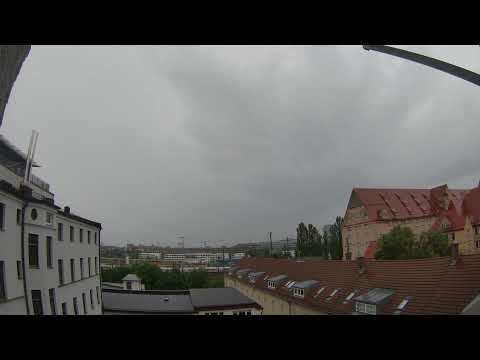 4K Munich Skyline Timelapse 12h - The Storm Has Come!