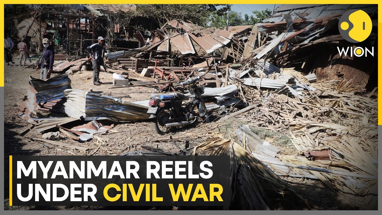 Myanmar Attack: Two Bombs Dropped on a Township in Sagaing Region, 7 Killed | WION News