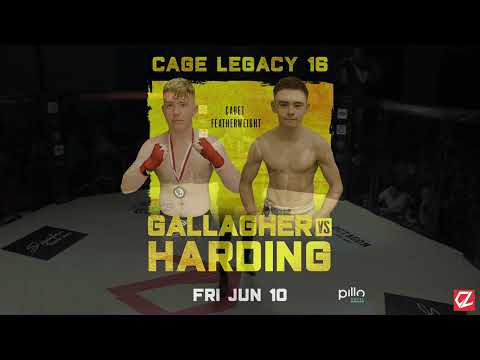 Ben Harding (Full Power)  V  Leon Gallagher (SBG Charlestown) - Cadet Featherweight - Cage Legacy 16