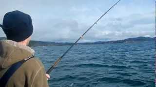 preview picture of video 'winter spring fishing in sooke'