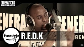 R.E.D.K - Mars Music & Freestyle (Live des studios de Generations)