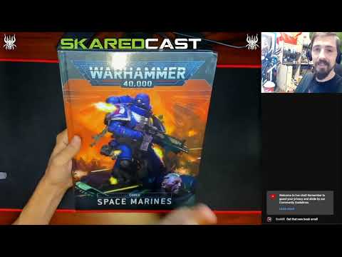 NEW Space Marine CODEX - Full Review -  10th Edition Warhammer 40k | Skaredcast