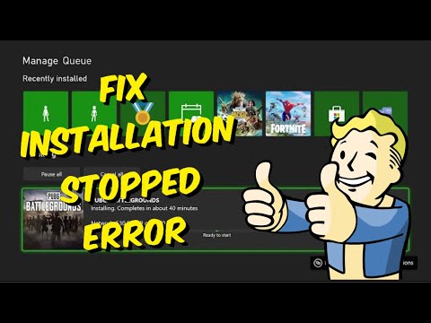 How To Fix Xbox One / Series X/S Error "Installation Stopped For Digital Or Disc Installs" - 2022