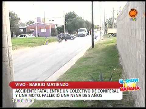 accidente fatal en Barrio Matienzo 22 05 2015