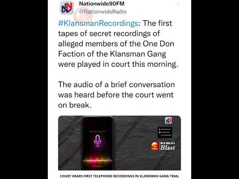 Klansman Gang Trial Recording #1