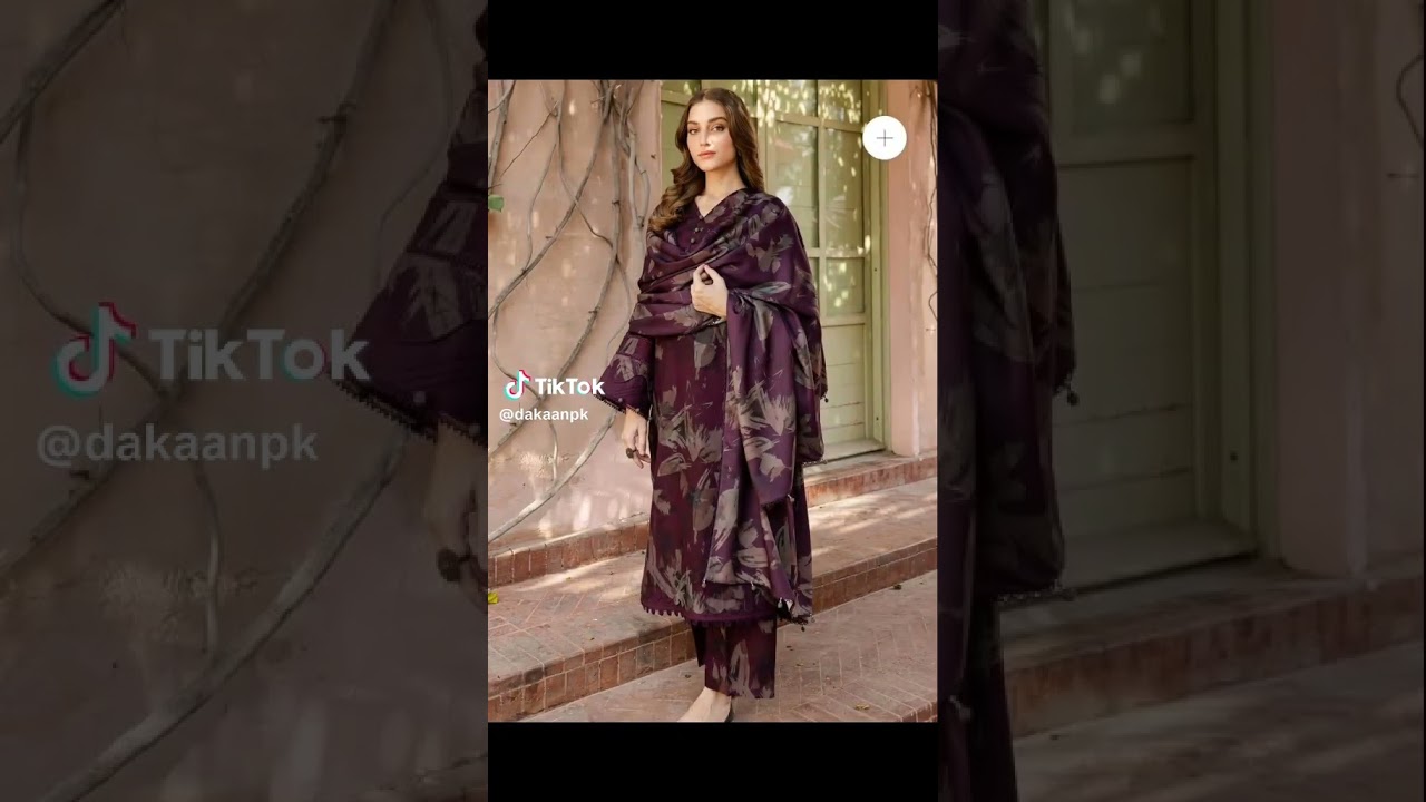 3 Piece Women's Unstitched Karandi Digital Print Suit #foryou #viral #trending