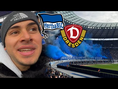 Fans like these in the second division? You can't tell anyone! 🔥 | Hertha BSC vs Dynamo Dresden |...