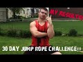Jump roping everyday for 30 days (My results)