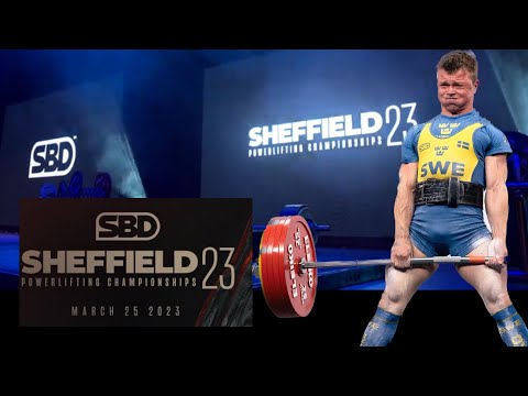 Eddie Berglund Sheffield powerlifting Championship , mars 2023