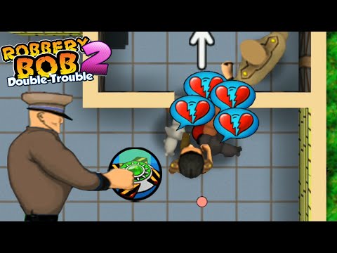 Guard Use Teleport Mine Gameplay Robbery bob 2 All Levels - P16