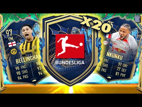 OPENING x20 GUARANTEED BUNDESLIGA TOTS UPGRADE SBC PACKS! - FIFA 23 ULTIMATE TEAM