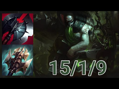 Urgot Mid VS Kassadin | NA Master Patch 13.7