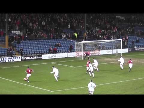 HEDNESFORD TOWN FC v FC United of Manchester FC (NPL Game 29) 28/01/2012