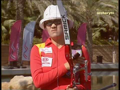 Choi Bomin v Zhang Juan Juan – recurve women's semifinal | Dubai 2007 Archery World Cup Final