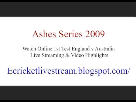 1st Test Australia v England 2009 Ashes Series Video Highlights