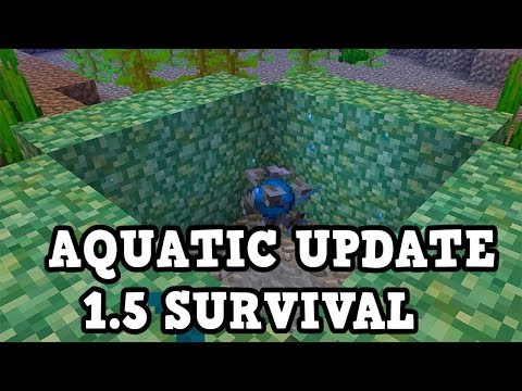 Minecraft Xbox / PE 1.5 SURVIVAL - MY FIRST CONDUIT