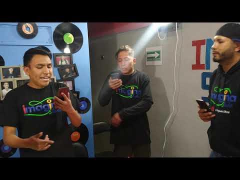 ENSAYANDO LA CANCION PARA ALAIN- Los raperos de Imagina Studio ⭐🎶🕺