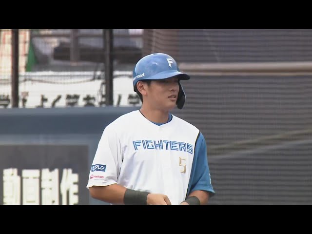 【ファーム】連打で攻める!! ファイターズ・細川凌平・野村佑希 2者連続タイムリーヒット!! 2024年9月22日 北海道日本ハムファイターズ 対 埼玉西武ライオンズ
