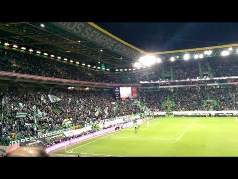 13/14 Sporting 4 - 0 Paços de Ferreira - Montero faz o seu primeiro da noite