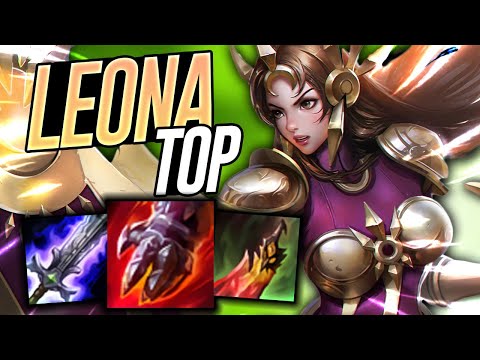 BRUISER LEONA TOP IS SO BUSTED!! - League of Legends
