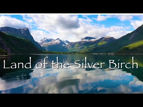 LAND OF THE SILVER BIRCH, Canadian folk song, two-part round, song for schools, campfire song