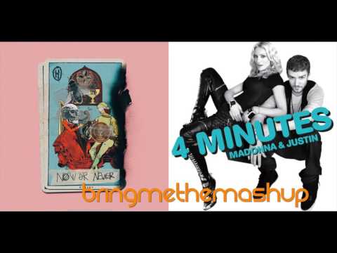 NOW OR 4 MINUTES | Halsey vs. Madonna ft. Justin Timberlake & Timbaland (Mashup)