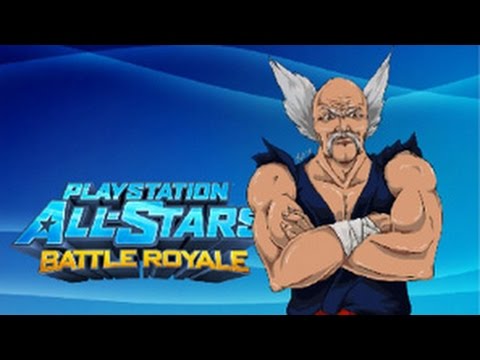 PS All-Stars Battle Royale History - Heihachi Mishima