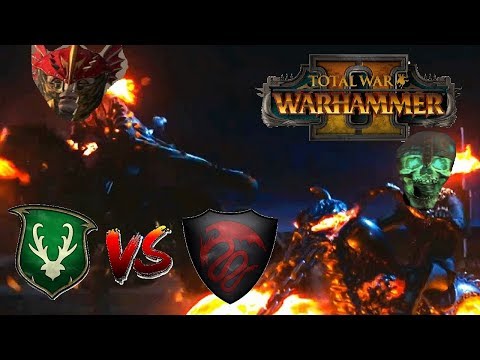 Wood Elves vs Vampire Counts | GHOST RIDERS - Total War Warhammer 2