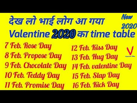 download lagu mp3 mp4 What Is The Day Today Of Valentine Week, download lagu What Is The Day Today Of Valentine Week gratis, unduh video klip What Is The Day Today Of Valentine Week