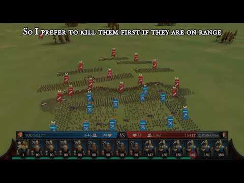 Epic Battles Online PVP #9 : Using The Schiltron Formation and Tips behind it